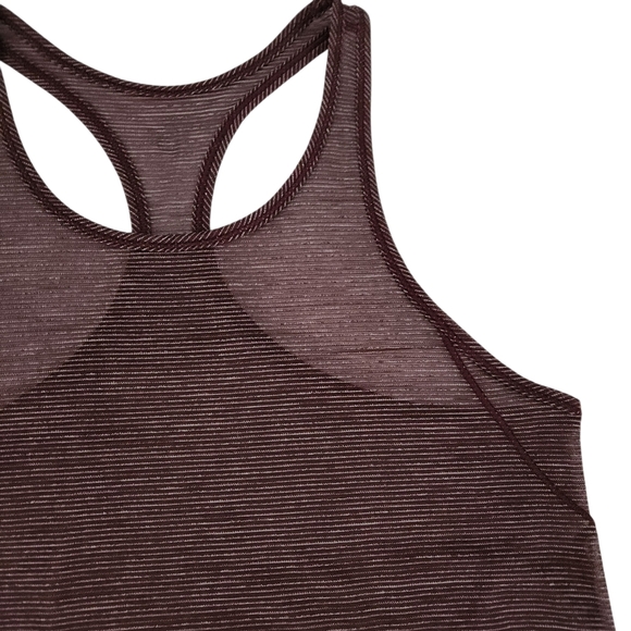 LULULEMON Long Distance Tank Heathered Dark Adobe - Picture 5 of 8